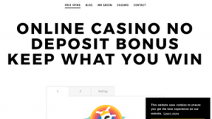 Online Casino No Deposit Bonus Keep Winnings