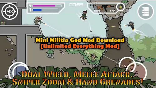 Mini Militia God Mod APK Download 2019 - All In One Mod