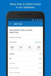 Tracking Food is fast and Easy