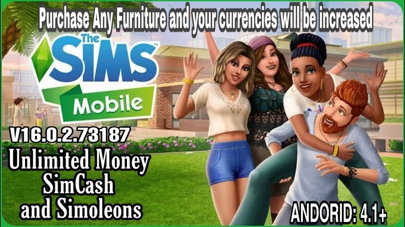 The Sims Mobile Mod Apk Free Download with Unlimited Money, and Simoleons